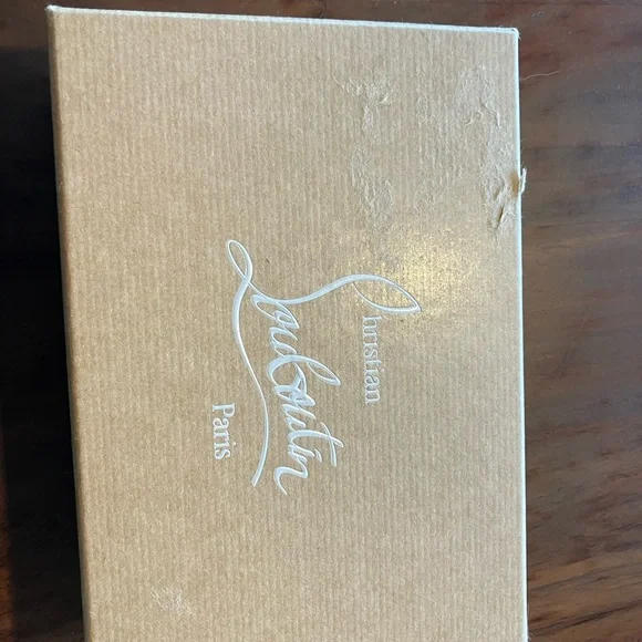 Christian Louboutin Black and Silver BNW FASHIONISTA LIMITED edition bag charm - Picture 2 of 7